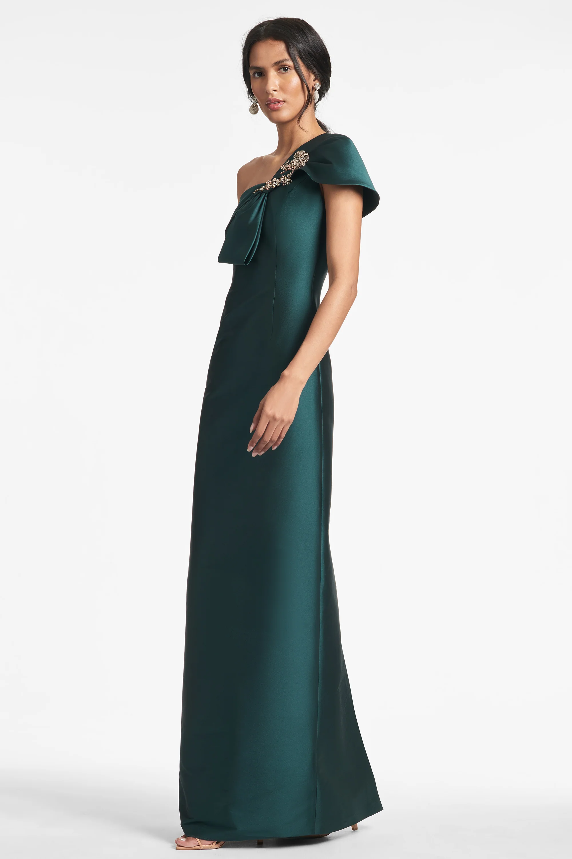 Ines Gown - Forest Green - Image 3