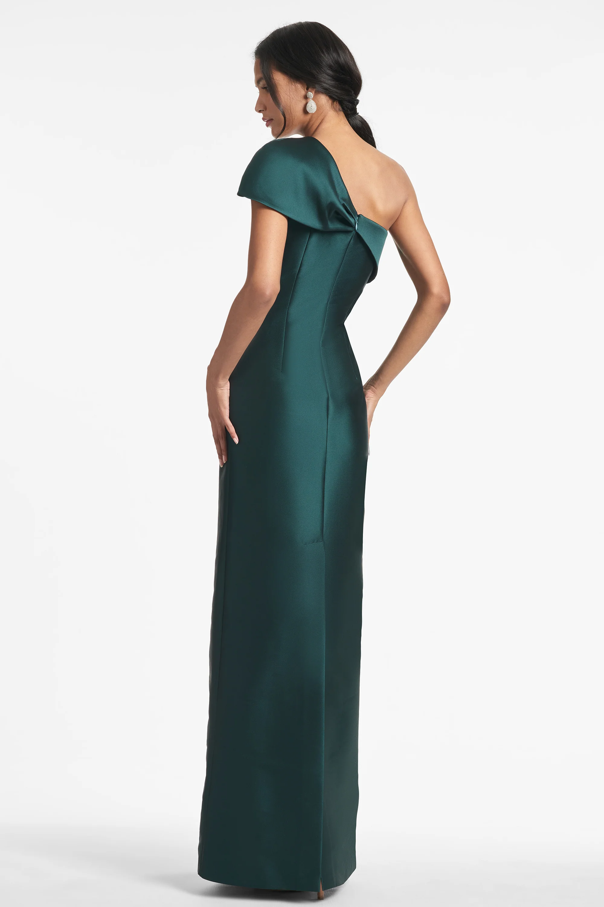 Ines Gown - Forest Green - Image 4