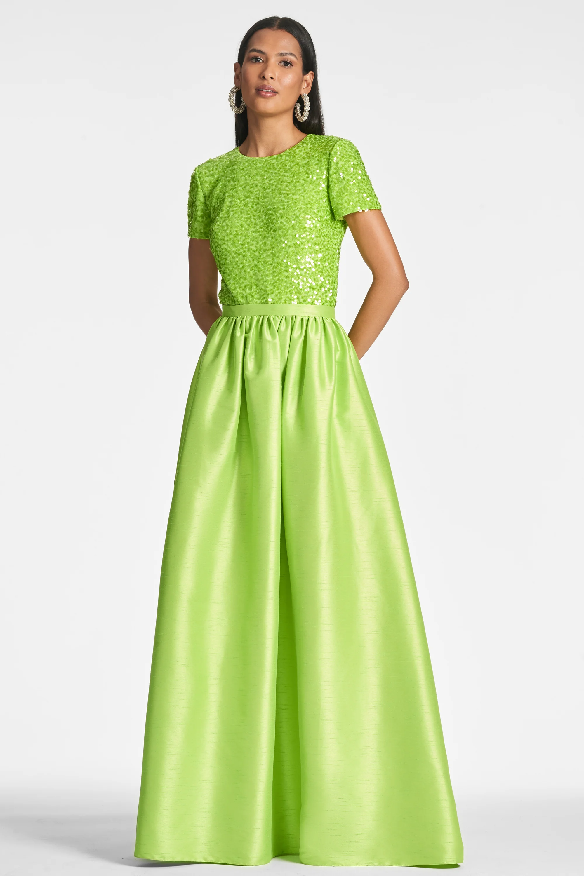 Veronica Top - Electric Lime - Image 5