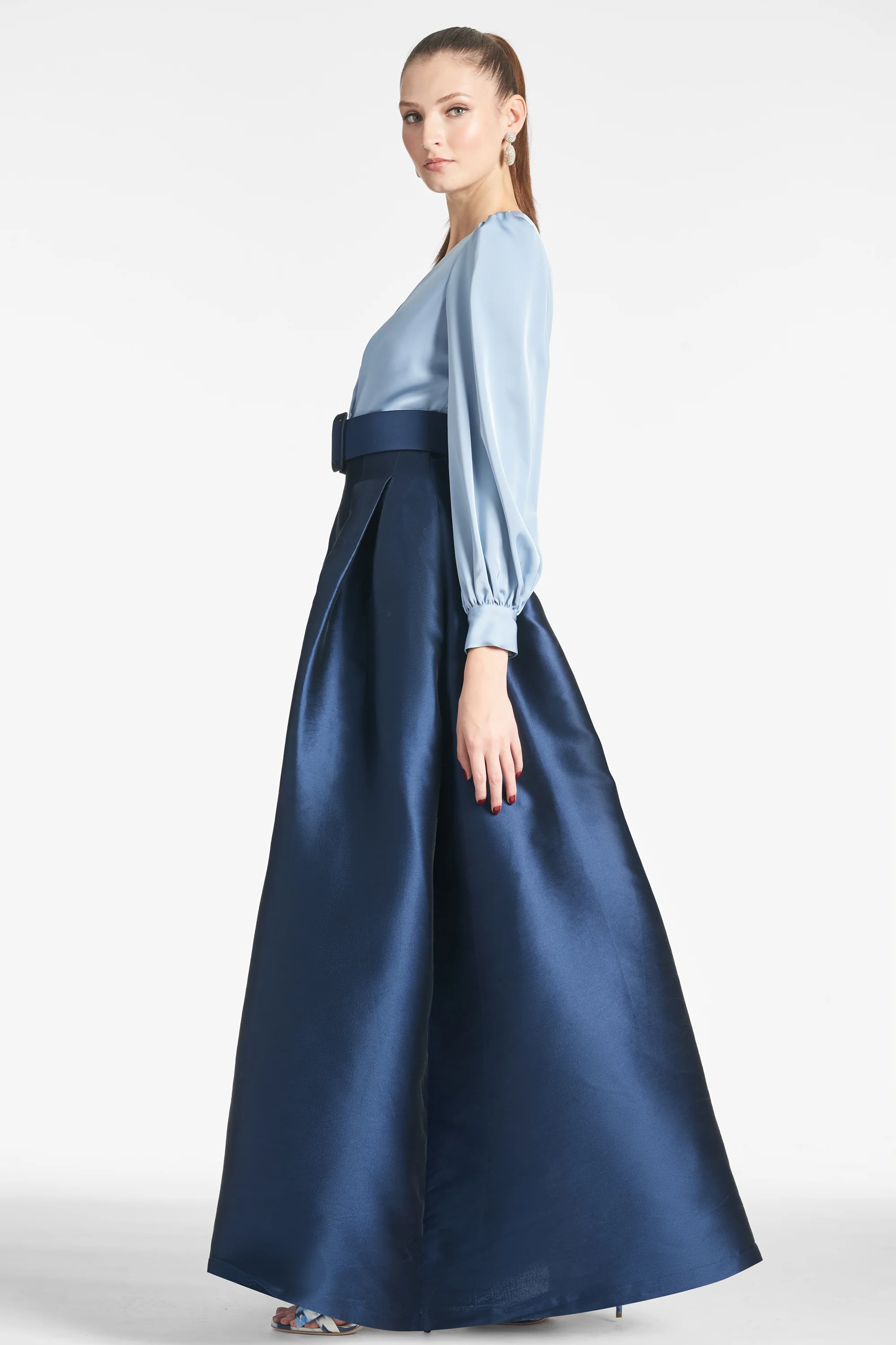 Zoe Gown - Slate/Navy - Image 3