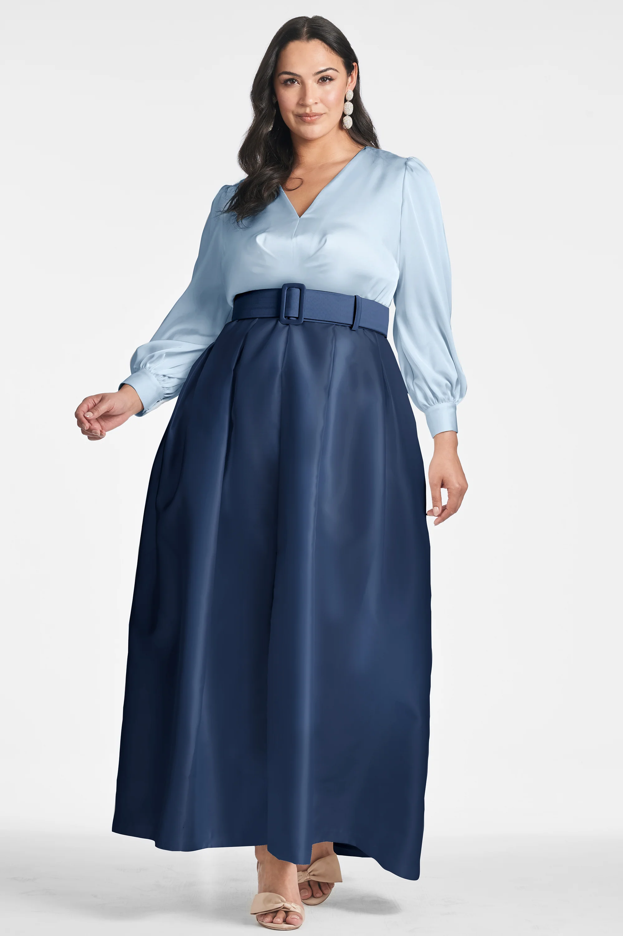 Zoe Gown - Slate/Navy - Image 5